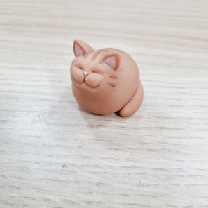 Loaf Cat - Polymer Clay - Cat Keepsake Decoration - Pins and Noodles