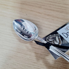 Load image into Gallery viewer, Mama - stamped spoon - Dollop and Stir
