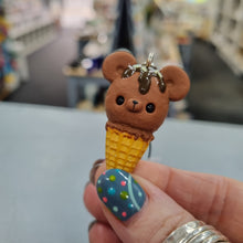 Load image into Gallery viewer, Ice cream Charms - Pins and Noodles - Polymer Clay
