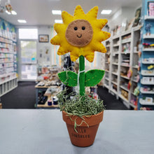 Load image into Gallery viewer, Felt Sunflower - Hello Sunshine - Quirky Threads Art
