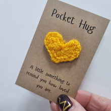 Load image into Gallery viewer, Pocket Hug - Crochet keepsake - Best Efforts
