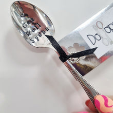 Load image into Gallery viewer, Get Well Spoon - stamped teaspoon - Dollop and Stir
