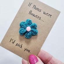 Load image into Gallery viewer, If Mums were flowers - Pocket Hug - Crochet keepsake - Best Efforts
