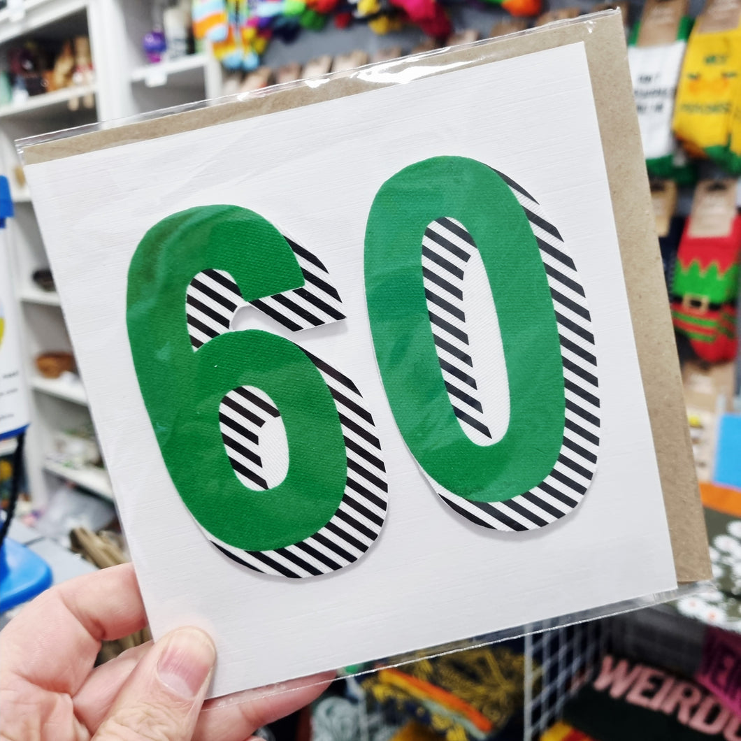 Birthday Card - 60th Birthday - 44 Ideas