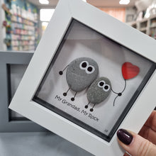 Load image into Gallery viewer, My Grandad, My Rock - Pebble Art Frame - Pebbled19
