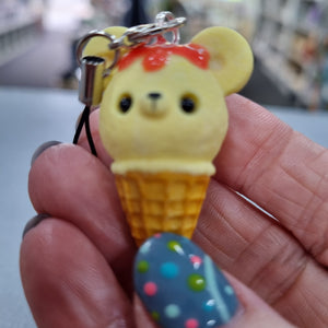 Ice cream Charms - Pins and Noodles - Polymer Clay