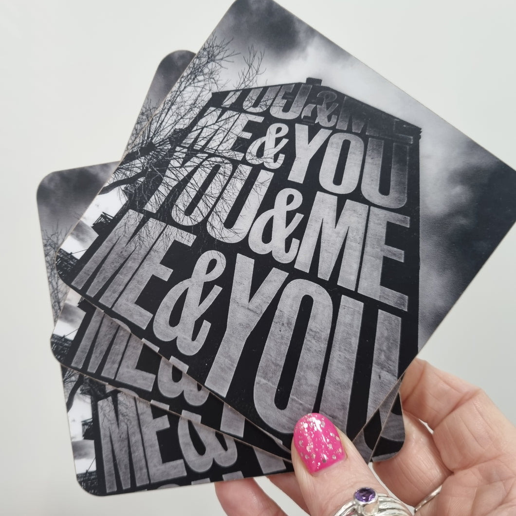 Calls Landing You and Me Mural Coaster - RJHeald Photography