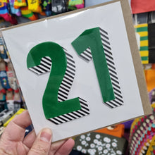 Load image into Gallery viewer, Birthday Card - 21st Birthday - 44 Ideas
