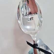 Load image into Gallery viewer, Yorkshire Lad - stamped spoon - Dollop and Stir
