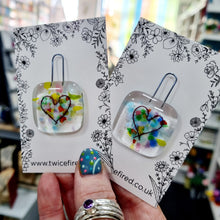 Load image into Gallery viewer, Glass Keepsake Wish - Sentimental gift token - Twice Fired

