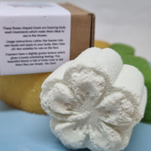 Load image into Gallery viewer, Simply The Zest - Foaming Shower Flower Body Wash - Motivational Gift - Thank you Gift - Little Shop of Lathers
