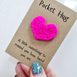 Pocket Hug - Crochet keepsake - Best Efforts