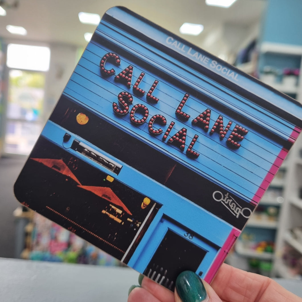 Call Lane Social Coaster - Leeds Gift Idea - RJHeald Photography