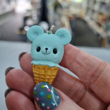 Load image into Gallery viewer, Ice cream Charms - Pins and Noodles - Polymer Clay

