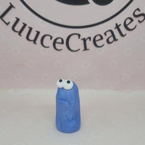 Grumpies - Mini polymer clay desk buddy - Luuce Creates