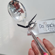 Load image into Gallery viewer, Flirty at 30 - stamped spoon - Dollop and Stir
