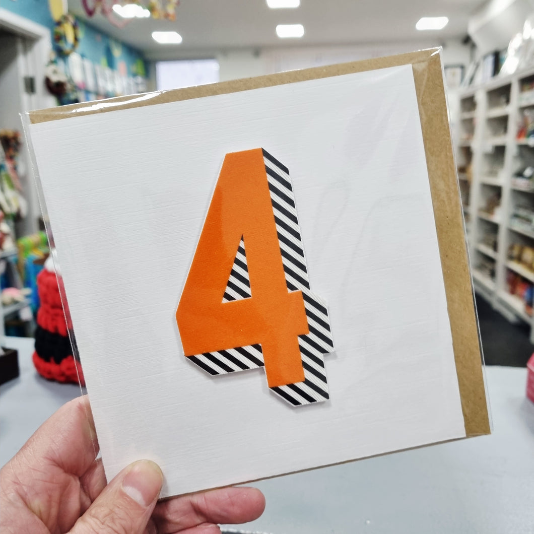 Birthday Card - 4th Birthday - 44 Ideas