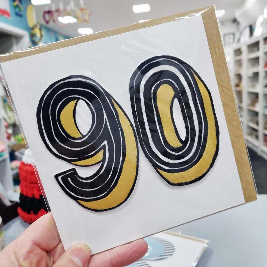 Birthday Card - 90th Birthday - 44 Ideas
