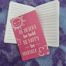 Load image into Gallery viewer, Pocket Notebooks - Motivational Sayings - Mini notebooks
