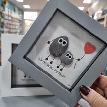 Load image into Gallery viewer, My Grandad, My Rock - Pebble Art Frame - Pebbled19
