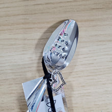 Load image into Gallery viewer, You are Loved - stamped teaspoon - Dollop and Stir
