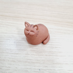 Loaf Cat - Polymer Clay - Cat Keepsake Decoration - Pins and Noodles
