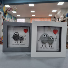 Load image into Gallery viewer, My Grandad, My Rock - Pebble Art Frame - Pebbled19
