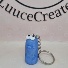 Load image into Gallery viewer, Grumpies Keyrings - Mini Polymer Clay Keyring - Luuce Creates
