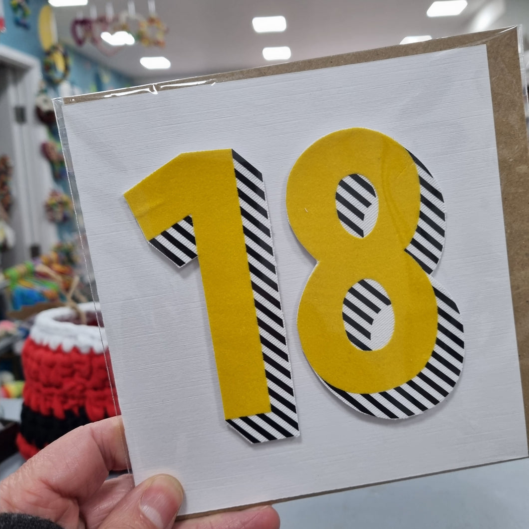 Birthday Card - 18th Birthday - 44 Ideas