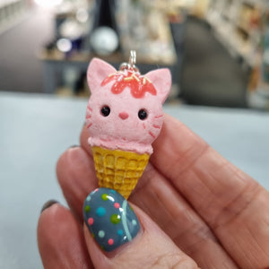 Ice cream Charms - Pins and Noodles - Polymer Clay