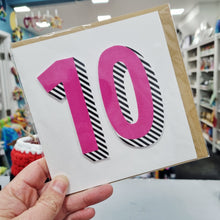 Load image into Gallery viewer, Birthday Card - 10th Birthday - 44 Ideas
