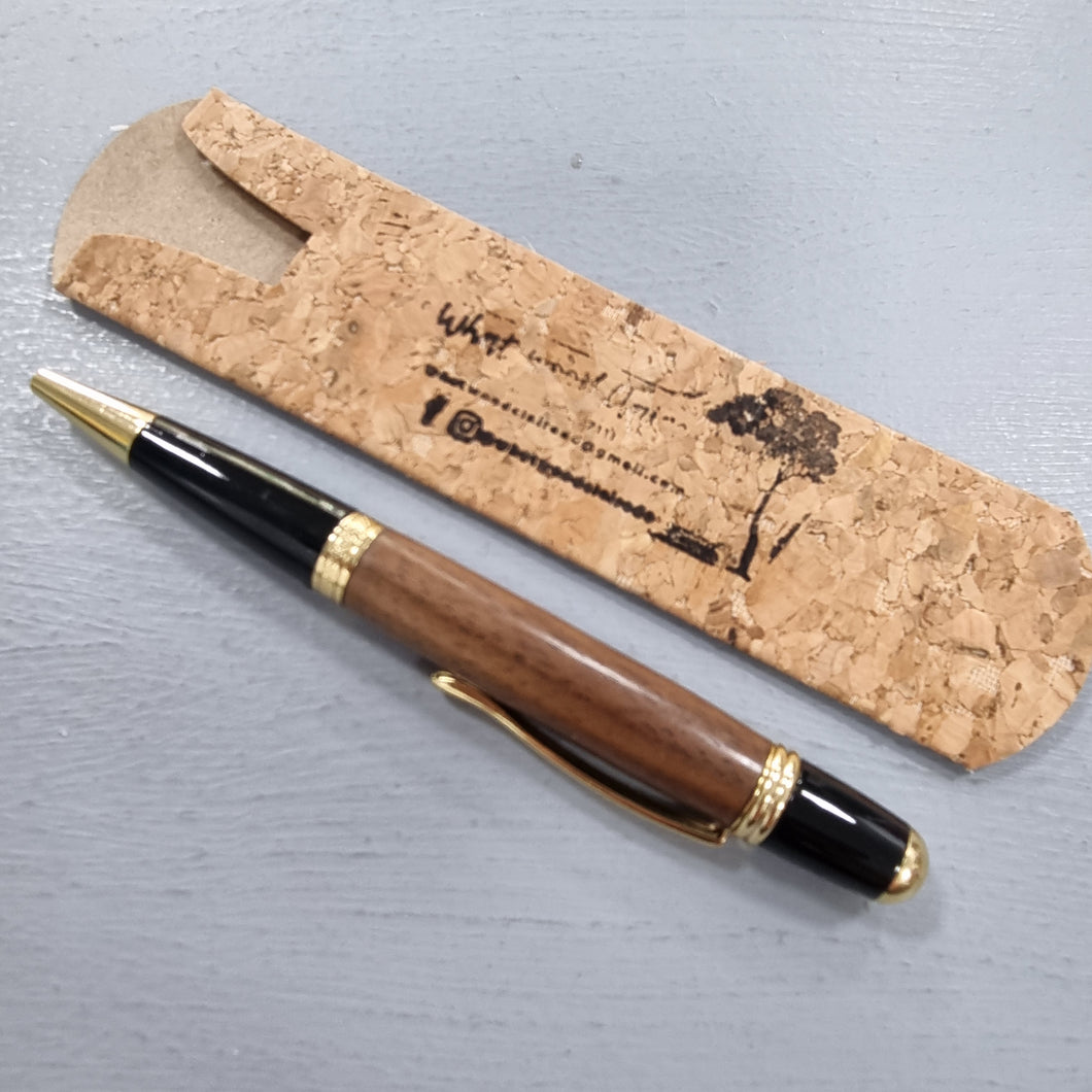 Luxury Wood turned Pen - Wooden refillable Pen - Walnut - What Wood Claire Do?