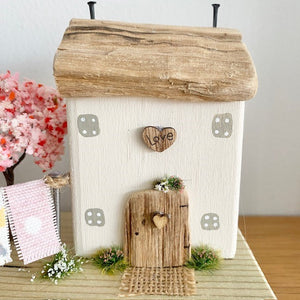 Home is Where the Heart is - Wooden Cottage - Tina's Lovely Creations