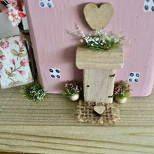 Load image into Gallery viewer, Washday Wooden Cottage - Pink Washday Cottage - Tina&#39;s Lovely Creations
