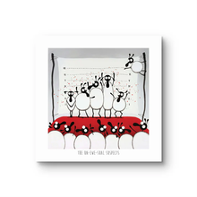 Load image into Gallery viewer, Print - The Un-EWE-sual Suspects - Sheep Puns - The Usual Suspects - Mervyn Tay Art
