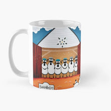 Load image into Gallery viewer, Ceramic Mug - Baaaarnsley - Sheep Puns - Mervyn Tay Art
