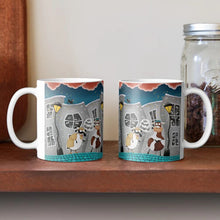 Load image into Gallery viewer, Ceramic Mug - No Sheep, Sherlock! - Sheep Puns - Mervyn Tay Art
