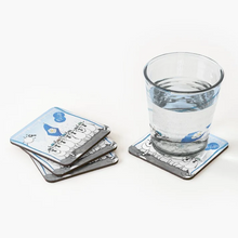 Load image into Gallery viewer, Coaster - Yorkshear Day - Sheep Puns - Yorkshire Gift - Mervyn Tay Art
