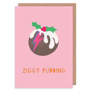 Ziggy Pudding Christmas Card - Whale and Bird