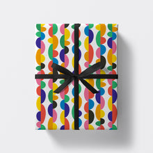 Load image into Gallery viewer, Gene Genie Abstract Pattern Gift Wrap - Studio Boketto
