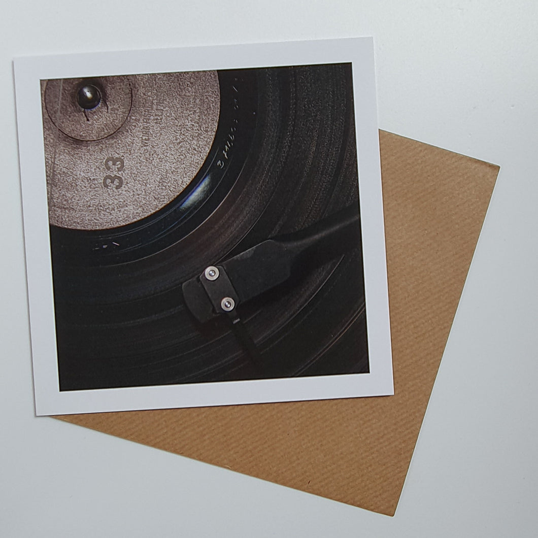 Vinyl Card - Greetings Card - RJHeald Photography