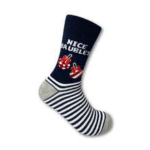 Load image into Gallery viewer, Nice Baubles Socks - Unisex socks - Urban Eccentric - Christmas Socks
