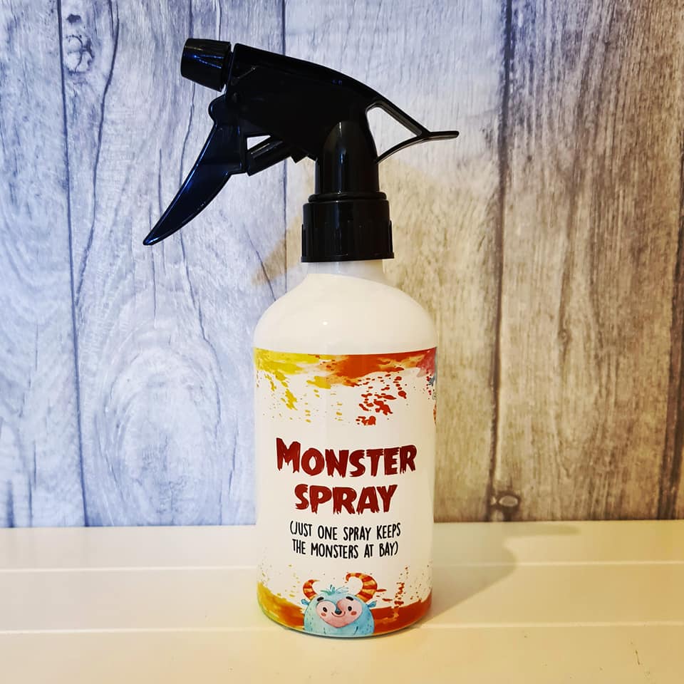 Water Spray Bottle - Monster Spray - The Crafty Little Fox