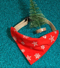 Load image into Gallery viewer, Festive Dog Bandana - Christmas Pets - Dawny&#39;s Sewing Room
