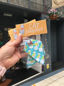 Festive Cat Bandanas - Christmas Cats - Dawny's Sewing Room