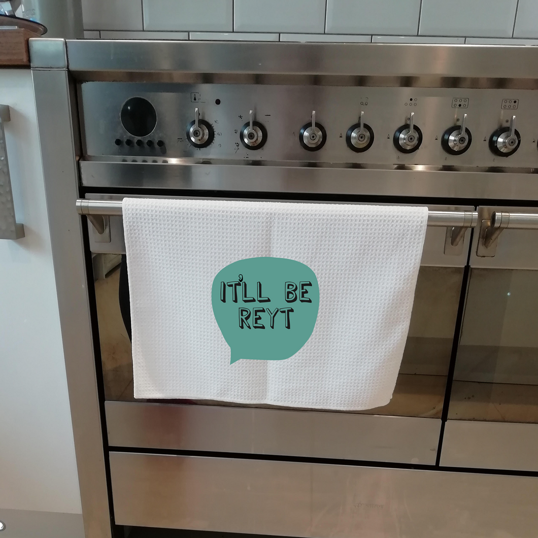 Tea Towels - Yorkshire sayings - It'll Be Reyt Fred & Bo - Yorkshire Slang - Yorkshire Gifts