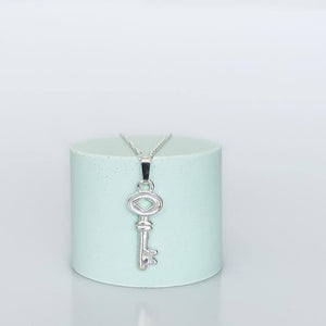 Sterling Silver Key necklace - Maxwell Harrison Jewellery - gift idea