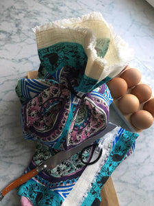 Linen Bread Storage bags - Reusable bread bags- Kitschina - Eco friendly gift ideas