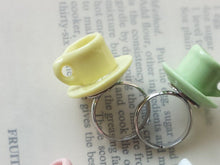 Load image into Gallery viewer, Dolls House Teacup Ring - Urban Magpie - statement china jewellery
