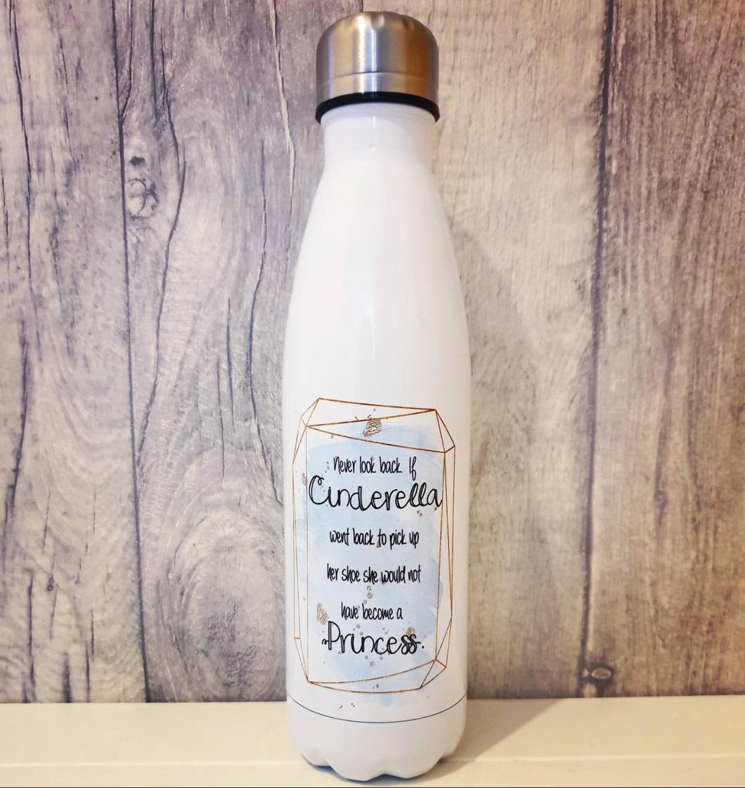 Reusable Drinks Bottle - Cinderella Princess - The Crafty Little Fox - Eco friendly gift